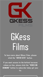 Mobile Screenshot of gkessfilms.com